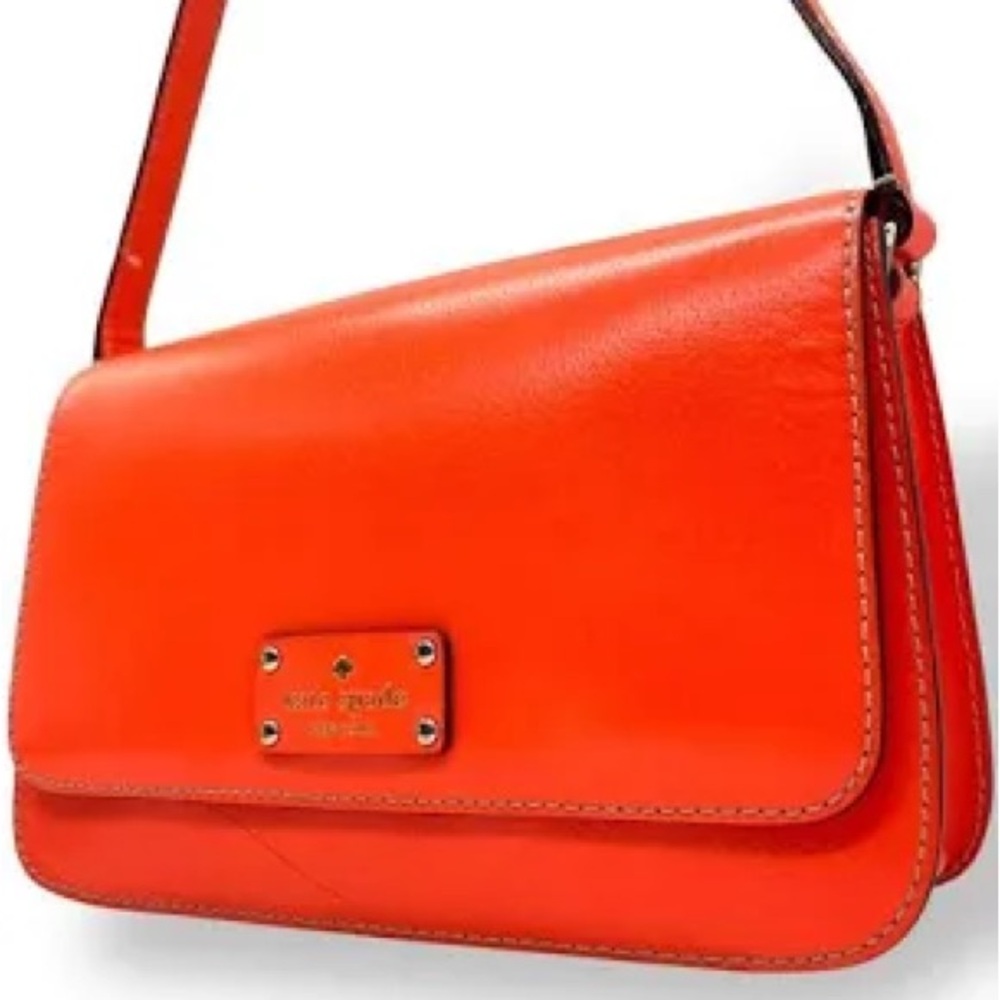 Kate Spade Neon Orange Shoulder Bag